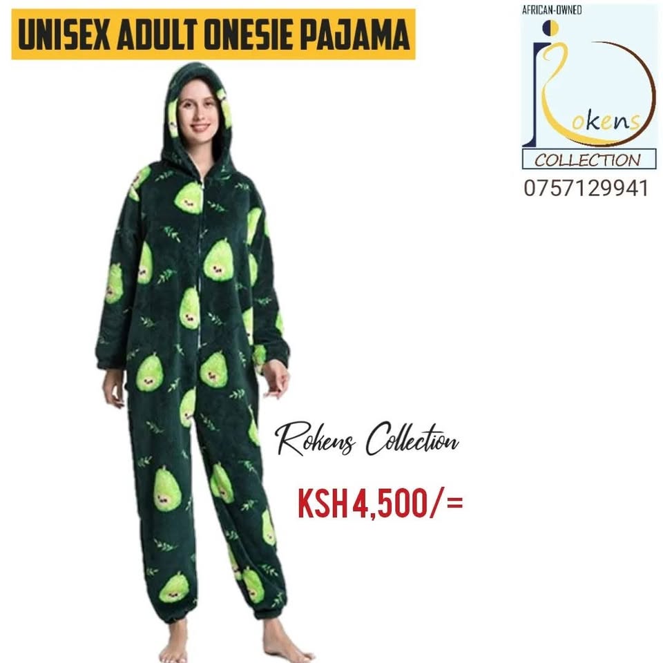 UNISEX Adult Onesie - Dark Avocado