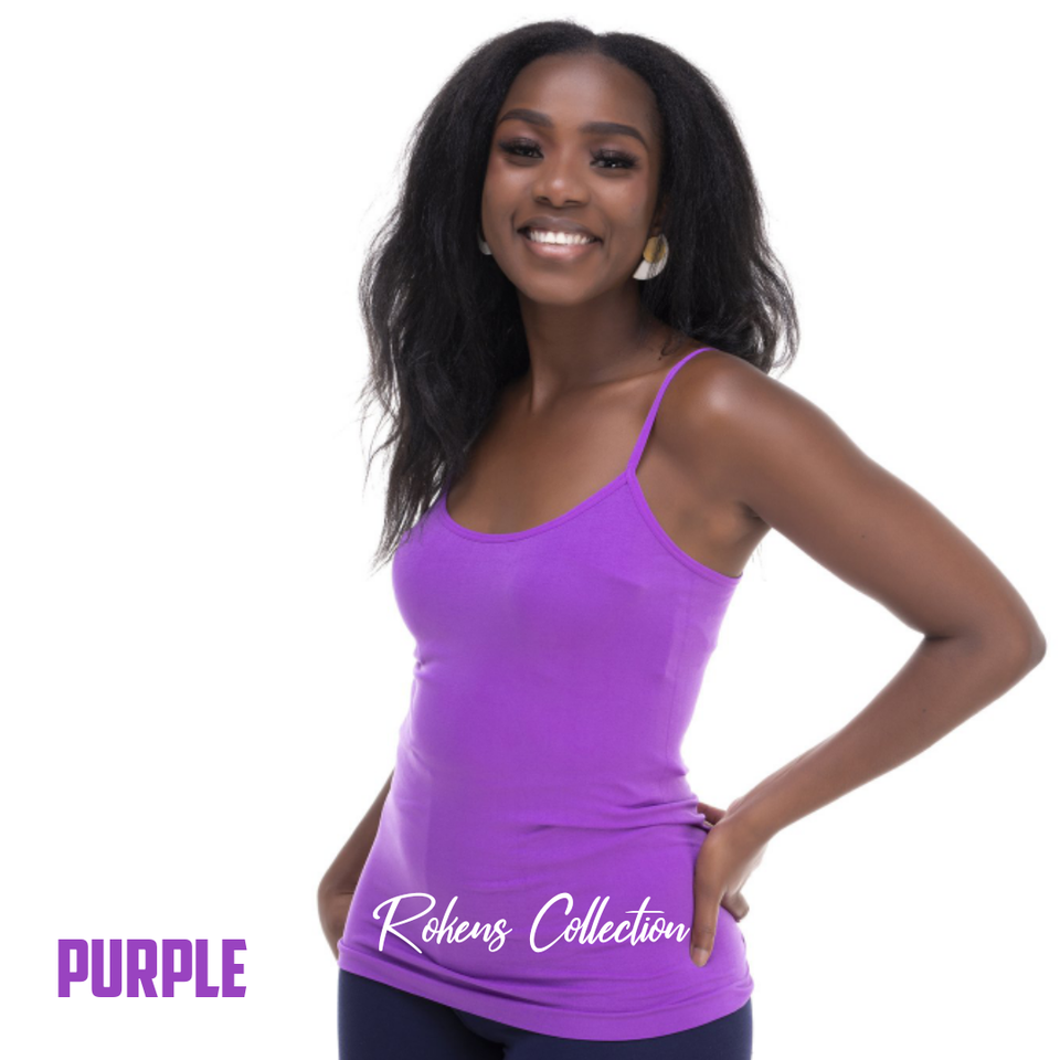 Spaghetti Strap Top - Purple