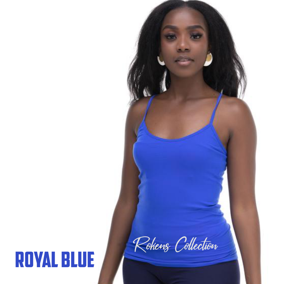 Spaghetti Strap Top -Blue