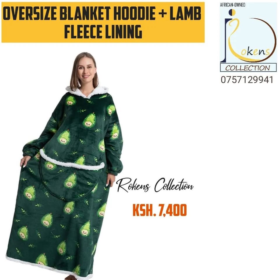 UNISEX Oversize Blanket Hoodie