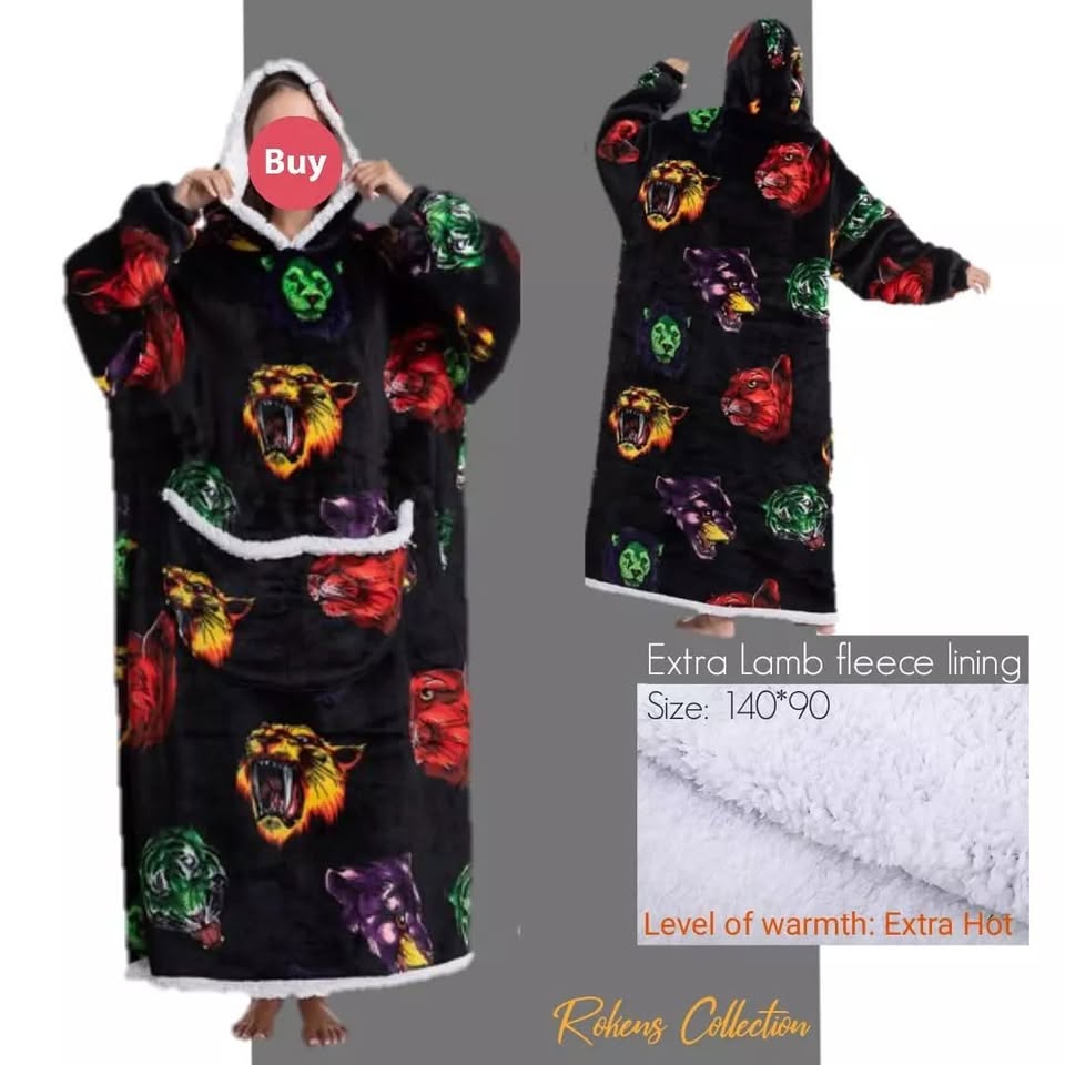 UNISEX Oversize Blanket Hoodie